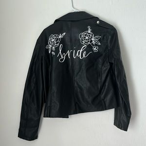 Bride leather jacket